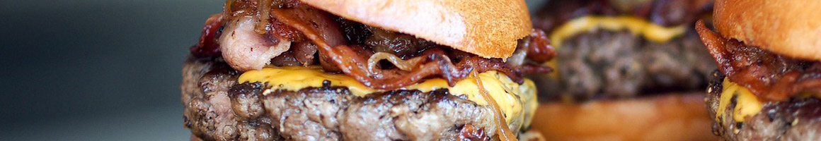 Eating Burger Diner Sandwich at Skyline Restaurant restaurant in Portland, OR.